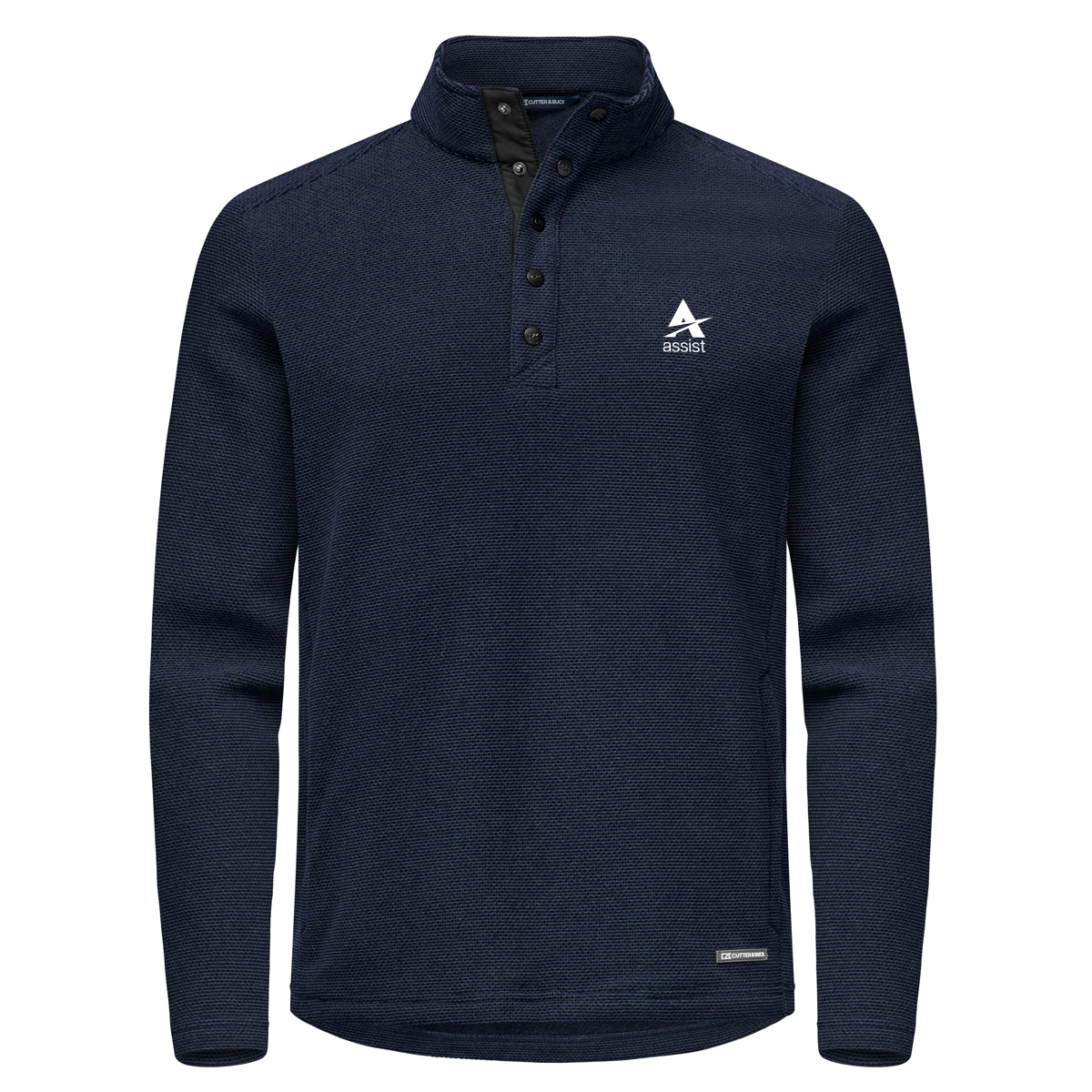 Fleece, navy, herre